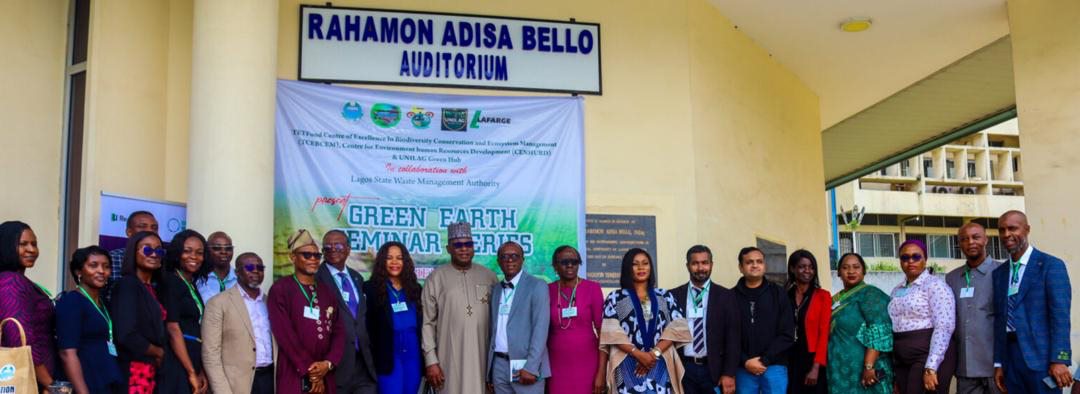 Green Earth Series delegates with University of Lagos management and LOC members