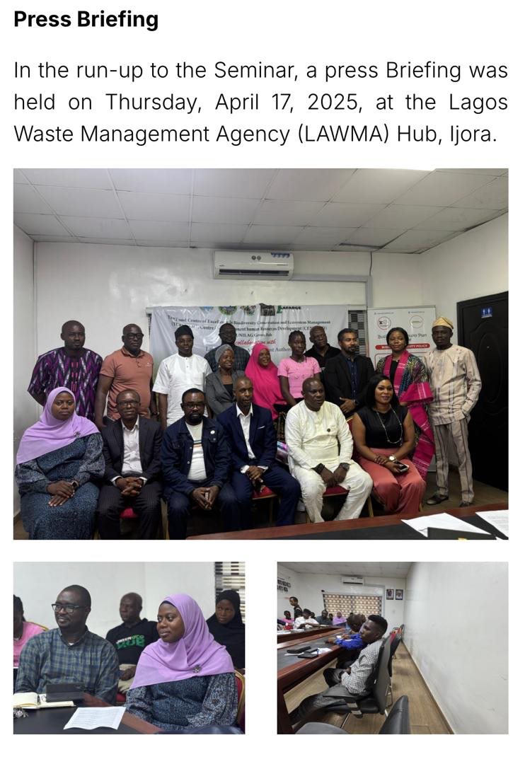 Partner organizations and TCEBCEM teams at a briefing