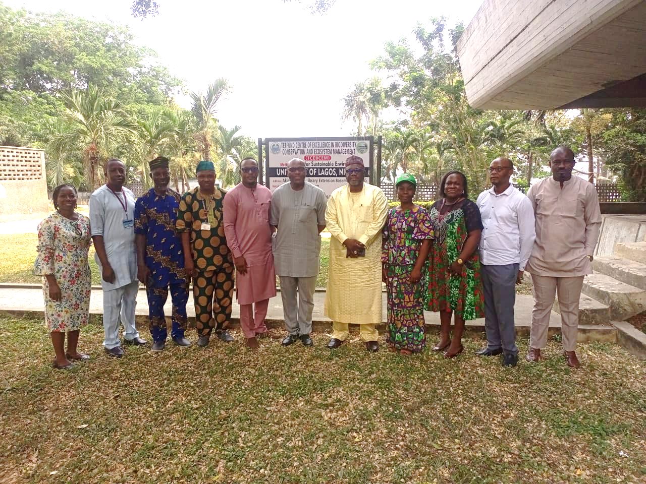 TETFund team with TCEBCEM members after an assessment