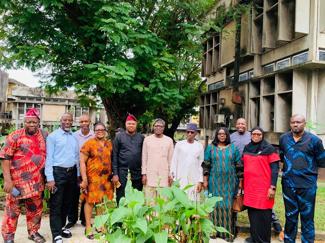 TCEBCEM Deputy Director with the TETFund Assessment team and members
